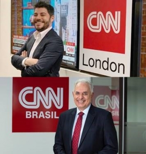 William Waack e Evaristo Costa são contratados pela CNN Brasil