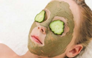 Máscara de pepino contra acne